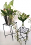 Метални маси/ поставки за растения и декорация- комплект от 2 бр., снимка 2