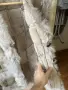 Елек Дамско кожено яке без ръкави с естествен косъм, снимка 3