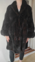 Дамско палто естествен косъм  от норка размер L , снимка 3