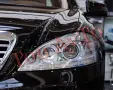 Капаци Фарове Мерцедес W221 2009 - 2013 S Class LCI Фейслифт Стъкла Фарове Капаци, снимка 14