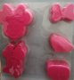 Мини Маус Minnie глава пандела обувка силиконов молд форми форма фондан тесто шоколад бонбон гипс, снимка 2