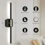 Безжичен LED аплик WL133A1 с дистанционно и акумулаторна батерия, снимка 3