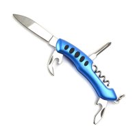Мултифункционален джобен нож с 5 елемента и цветна дръжка., снимка 2 - Ножове - 41963780