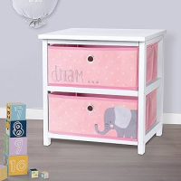 Красив шкаф за детска стая с чекмеджета на марката Home Styling Collection., снимка 7 - Мебели за детската стая - 43348235