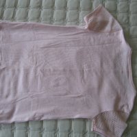 Страхотна блуза в цвят праскова за момиче, снимка 3 - Детски Блузи и туники - 40938903