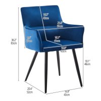 Висококачествени трапезни столове тип кресло МОДЕЛ 292, снимка 8 - Столове - 42394686