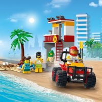 LEGO® City 60328 - Спасителна станция на плажа, снимка 5 - Конструктори - 35797976