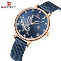 Дамски часовник NAVIFORCE Blue/Gold 5011 RGBE. , снимка 12 - Дамски - 34724557