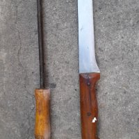Стар нож и масат, снимка 4 - Антикварни и старинни предмети - 39519176