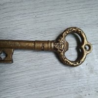 бронзов ключ за декорация, снимка 2 - Други ценни предмети - 40133459