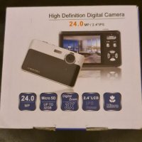 Нова Компактна Vlogging мини цифрова камера джобна за фотография , снимка 8 - Фотоапарати - 33984230