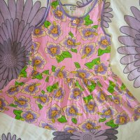 Детска памучна рокля, снимка 1 - Детски рокли и поли - 42295772