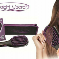 Електрическа четка за изправяне на коса Straight Wizard, снимка 1 - Маши за коса - 36285314