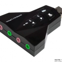 Звукова карта USB, No brand, 7.1 ch., снимка 1 - Други - 36363768