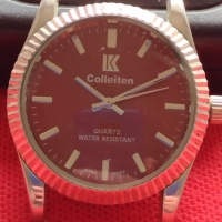 Луксозен мъжки часовник COLLEITEN QUARTZ WATER RESIST много красив стилен - 23474, снимка 3 - Мъжки - 36111717