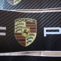Карбонови стикери за прагове на автомобил Порше Porsche , снимка 2 - Аксесоари и консумативи - 42442416