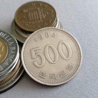 Монета - Южна Корея - 500 вон | 1984г., снимка 1 - Нумизматика и бонистика - 41772448