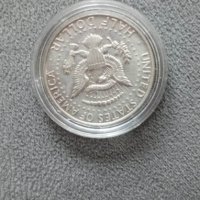 Американска сребърна монета 1967, снимка 2 - Колекции - 40736021