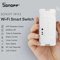 SONOFF Basic R3 RF Wi Fi DIY - Интернет ключ/прекъсвач, снимка 3 - Друга електроника - 44781031
