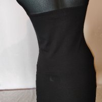 Черна рокля с тюл р-р S, снимка 6 - Рокли - 40854664