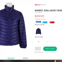 Marmot Jena 700 fill down Jacket , снимка 16 - Якета - 39086881