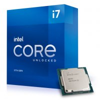 Intel Core i7-11700K 3,60 GHz (Rocket Lake-S) Sockel 1200 - boxed, снимка 1 - Процесори - 39319935