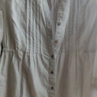 Дамска бяла риза туника , снимка 2 - Ризи - 41046768