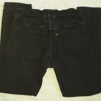 Черни дънки H&M за момче слим модел, размер до 140 см., снимка 4 - Детски панталони и дънки - 34110090