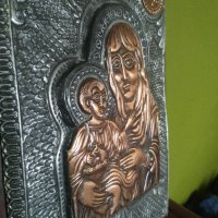 Богородица с младенеца - изцяло ръчна изработка, снимка 3 - Други ценни предмети - 41259919