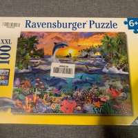 Детски пъзел Ravensburger 10950 Tropical Paradise XXL Подводен свят 100 части , снимка 7 - Образователни игри - 40256668