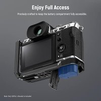 Нова X-T5 L скоба съвместима с FUJIFILM X-T5/Камера Снимане, снимка 6 - Чанти, стативи, аксесоари - 41520548