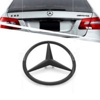 емблема за багажни задна емблема Мерцедес Mercedes w212 черен гланц или хром, снимка 1 - Аксесоари и консумативи - 40820321