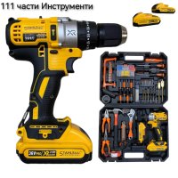 Ударен винтоверт / Бормашина STAHLMAYER 36V, 8.0 Ah + 111 ЧАСТИ , снимка 1 - Винтоверти - 33674132