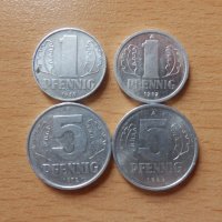 Лот монети ГДР, снимка 1 - Нумизматика и бонистика - 29626141