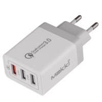 Makki бързо зарядно Fast Charger - QC3.0 30W, снимка 1 - Оригинални зарядни - 41190179