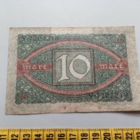 10 марки 1920 Германия, снимка 2 - Нумизматика и бонистика - 35881606