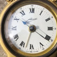 стар малък настолен часовник с латерна "Schmid" - WEST GERMANY , снимка 8 - Антикварни и старинни предмети - 40365309