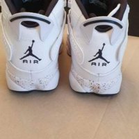 NIKE JORDAN 6 RINGS Confetti White/Black/Canyon Gold, снимка 4 - Кецове - 34598153