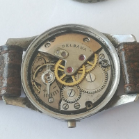 Швейцарски часовник DELBANA. Swiss made. Дамски. Механичен механизъм. Vintage watch. Ретро. , снимка 2 - Дамски - 36389443