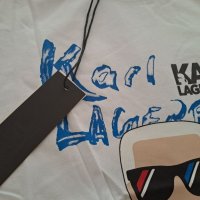 Тениска Karl Lagerfeld , снимка 3 - Тениски - 41490225