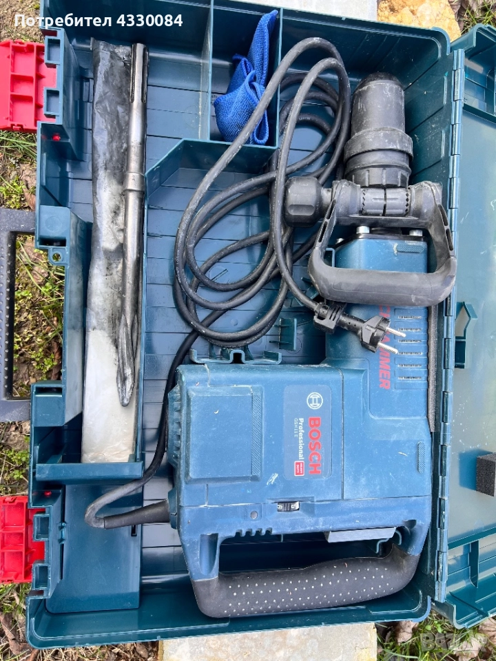 Професионален къртач БОШ GSH 11E, снимка 1