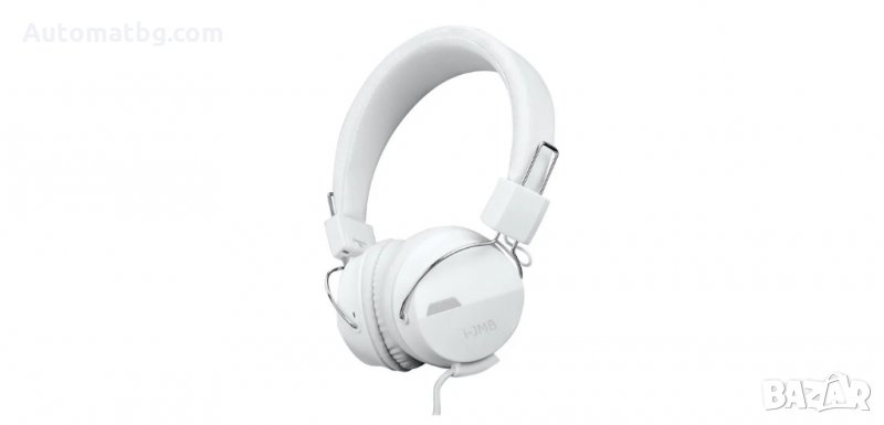 Стерео Слушалки, Бели, Automat, снимка 1