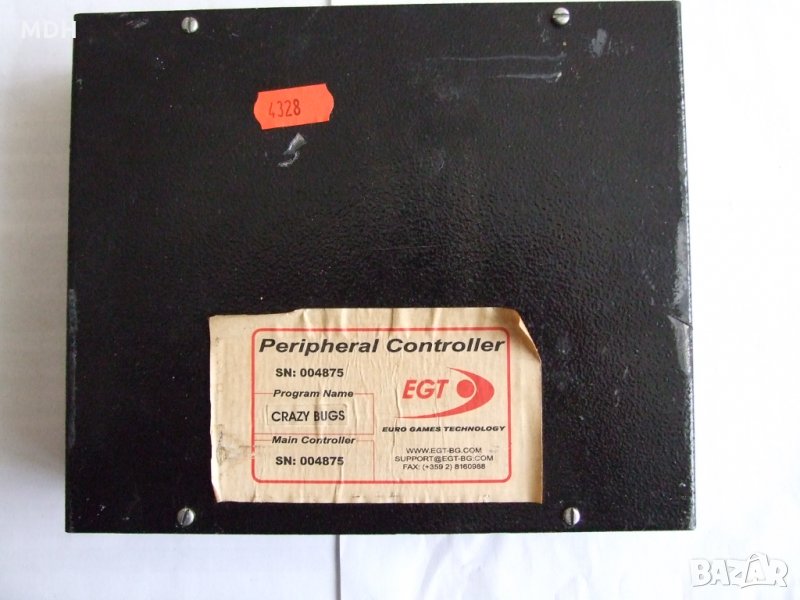 платка от игрален автомат  - CRAZY BUGS, снимка 1