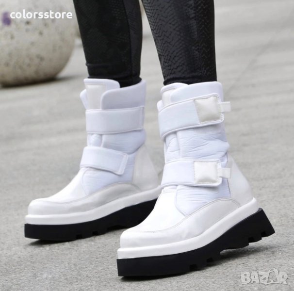 Равни апрески - бели - A22, снимка 1