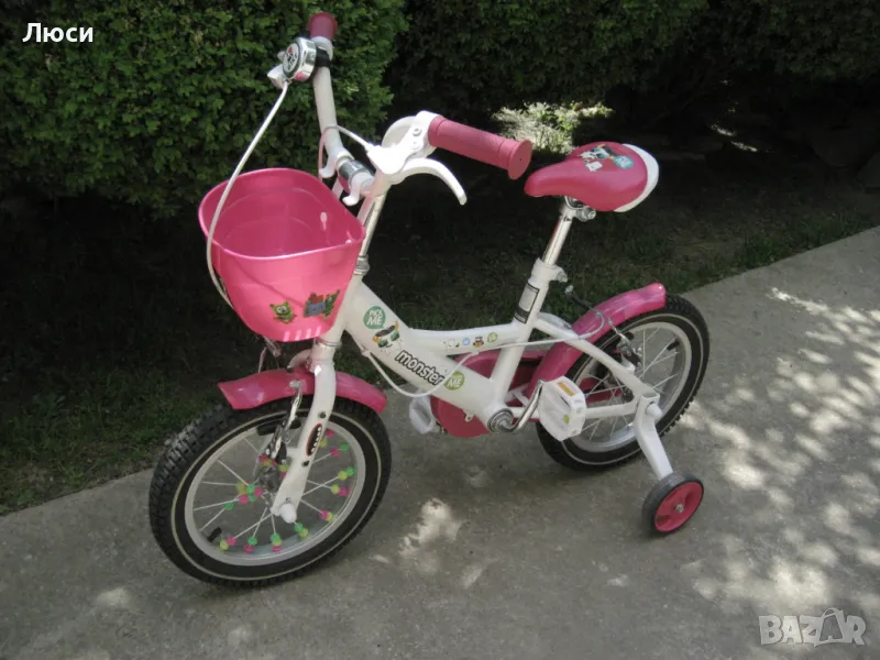 Продавам колело за момиче 12''-16'' (от 3г до 7 години) до 40-45 кг, снимка 1