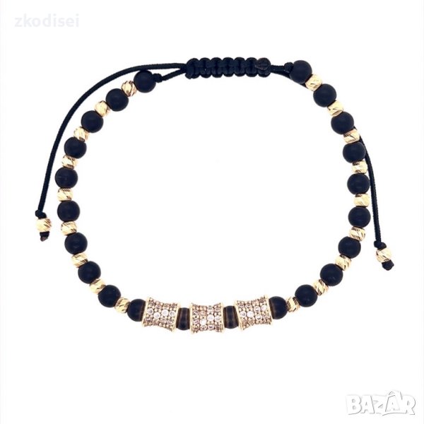 Златна регулируема гривна 5,40гр. 14кр. проба:585 модел:18277-1, снимка 1