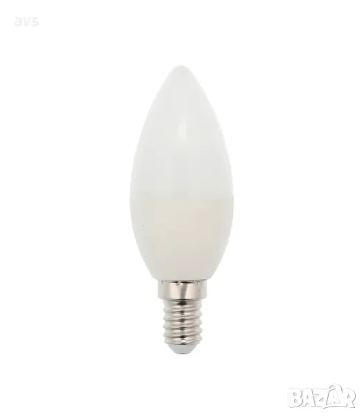 LED крушка 5W C37 6400K VITO E14, снимка 1