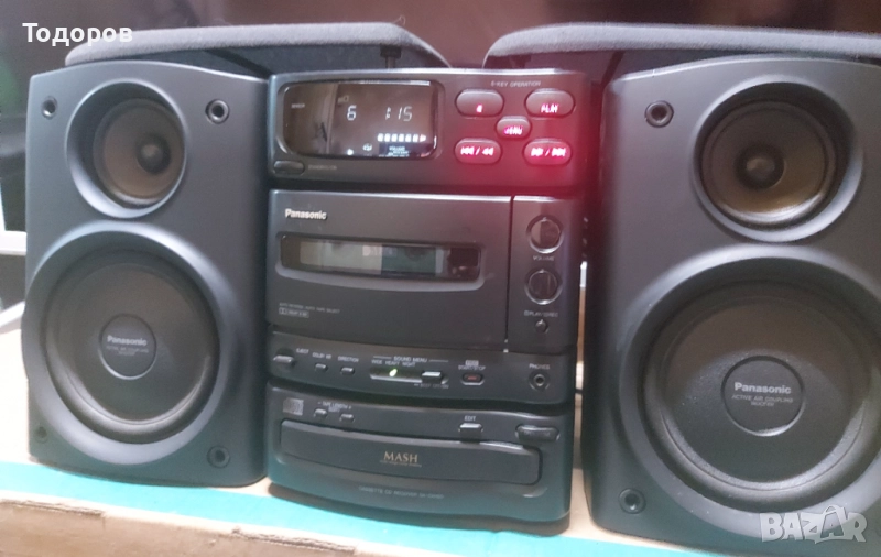 Panasonic SA-CH150 HiFi Stereo Cassette CD Receiver, снимка 1
