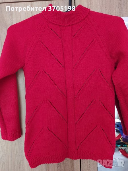 Домашно плетена блуза, снимка 1