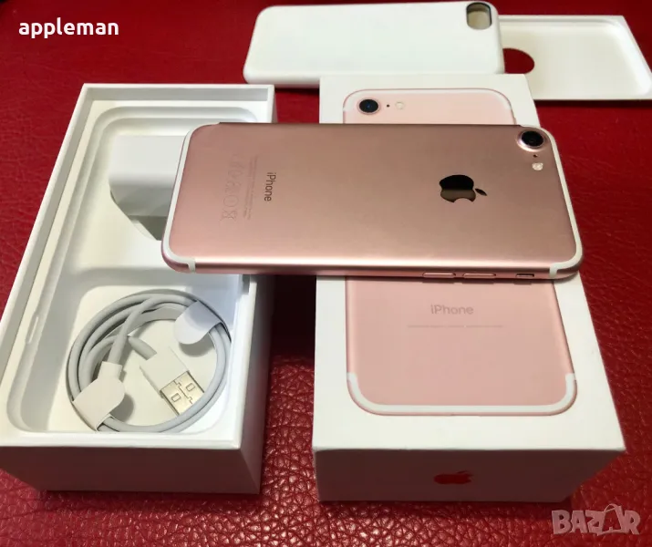 Apple iPhone 7 32Gb Rose gold Фабрично отключен, снимка 1